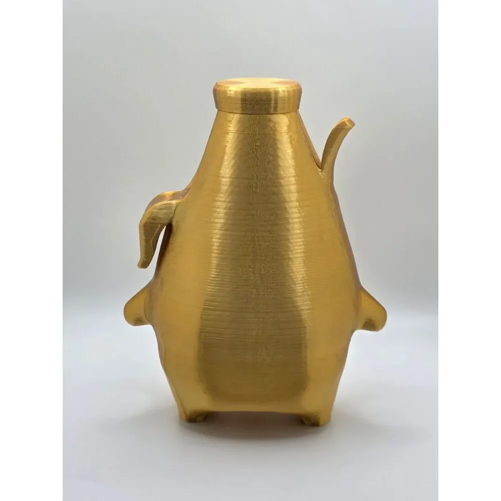 6-Inch Fortnite Gold Peely Sprite 3D Printed Figure